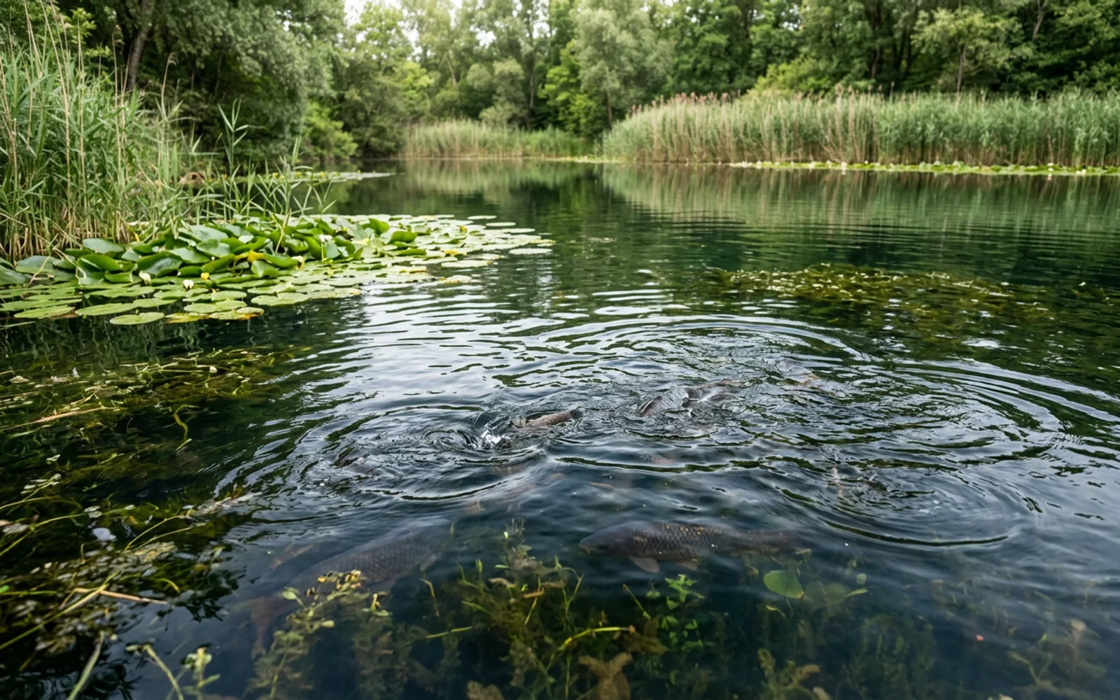 Gestion piscicole : empoissonner et entretenir son étang