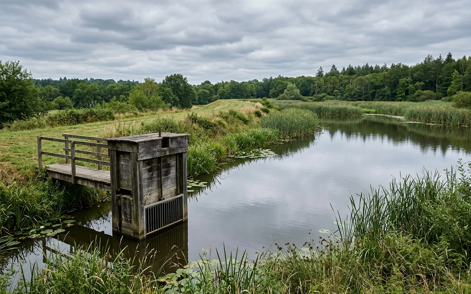 Loi sur l'eau : déclaration, autorisation et vidange d'un étang