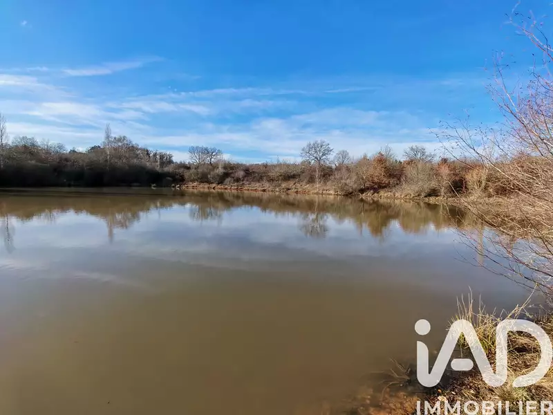 1 ha fishing lake with island in Auvergne — photo 5