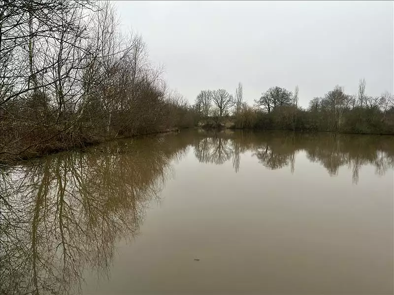 Étang d'agrément de 1 ha à Saint-Désiré