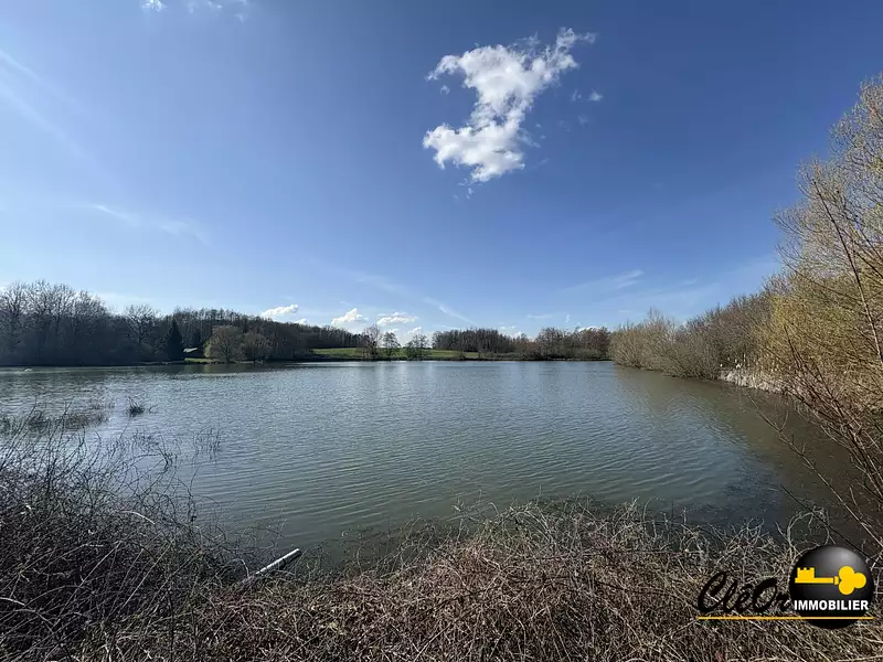 Étang de pêche de 2 ha à Sagy — photo 2