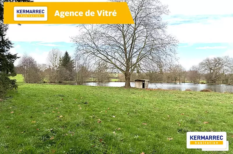 Étang d'agrément à Vitré
