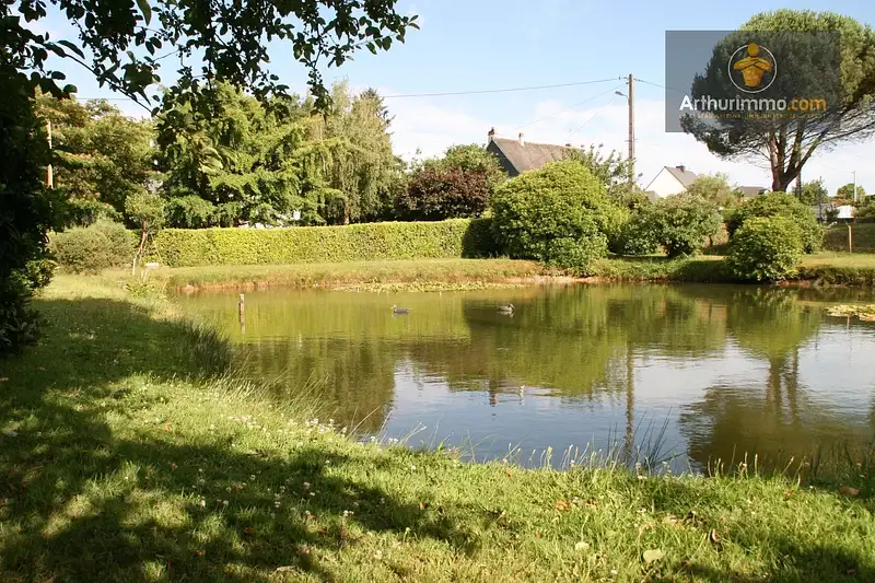 Étang d'agrément à Guégon — photo 3