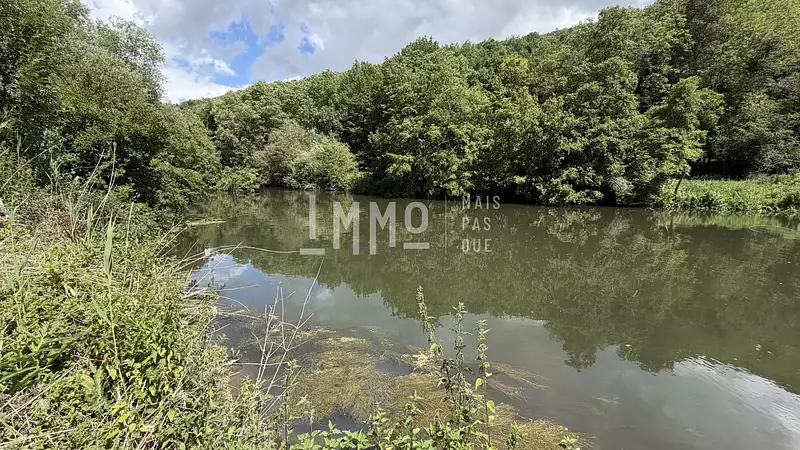 Étang de pêche à Fréteval