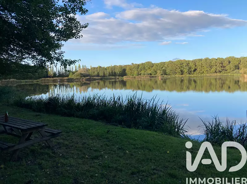 8-hectare carp fishing lake in Champagne, near Troyes — photo 3