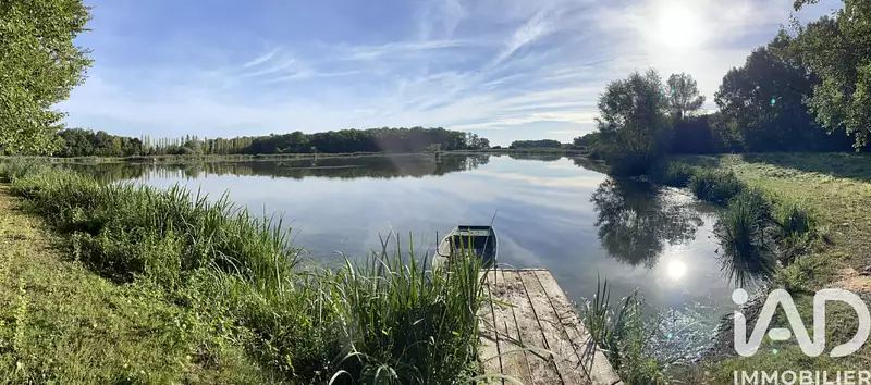 Étang de chasse de 8 ha à Géraudot — photo 2