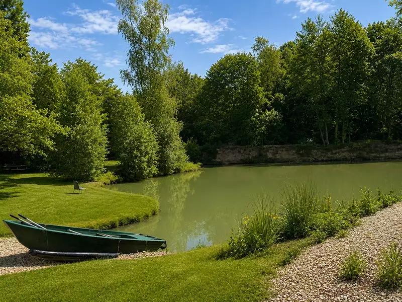 Étang de pêche à Perthes — photo 2