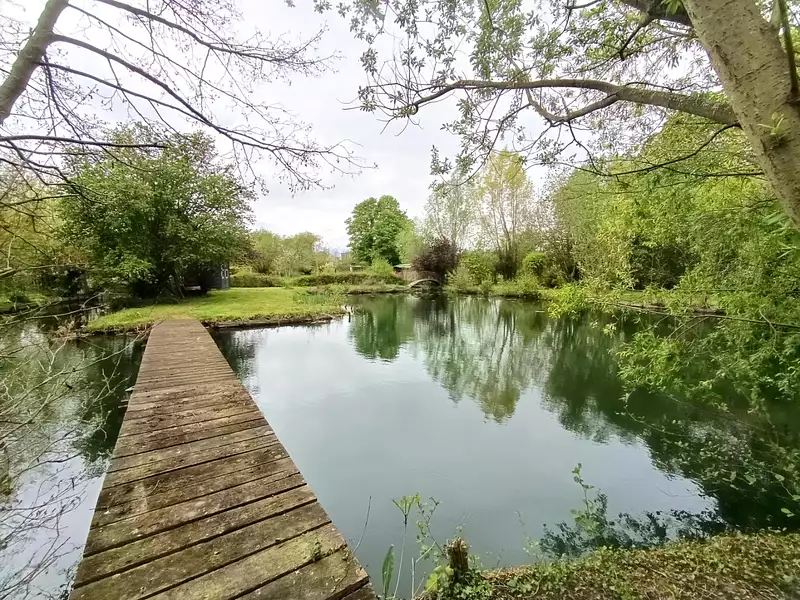 Étang d'agrément à Amiens