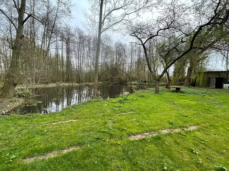 Fishing and leisure lake, 0.65 ha with island in Hauts-de-France — photo 3