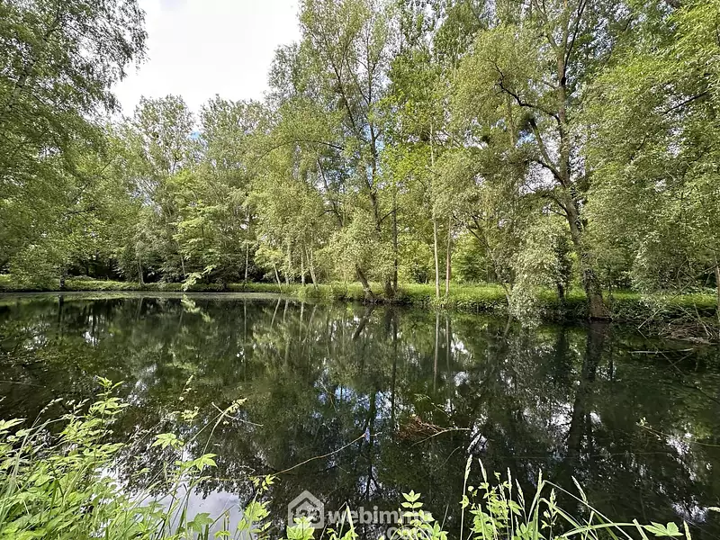 Étang d'agrément à Presles-et-Thierny — photo 2