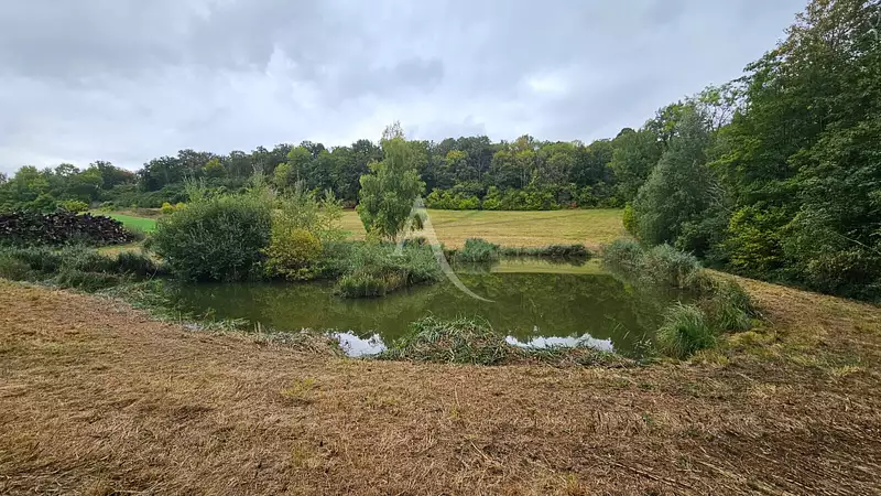 Étang d'agrément à Soissons