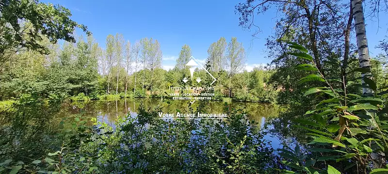 Étang de pêche à Payzac