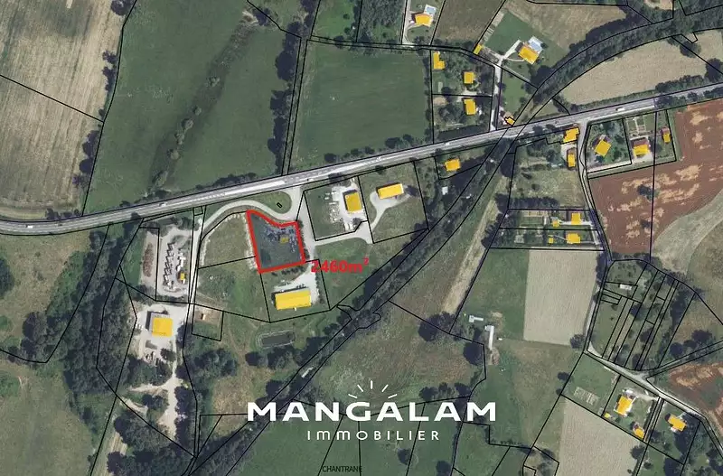 Étang d'agrément à Magnac-Laval