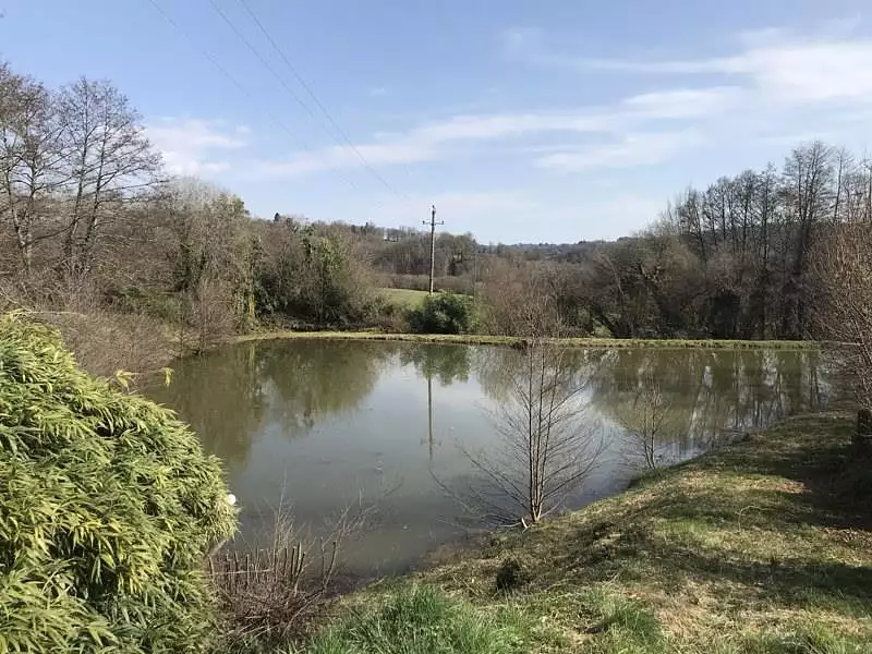 Étang de pêche à Pierrefitte