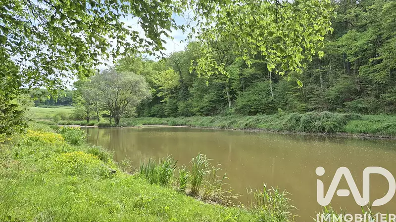 Étang d'agrément à Saint-Léonard-de-Noblat