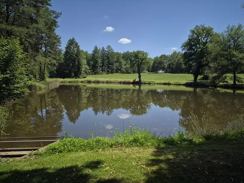 Étang d'agrément à Augignac — photo 3