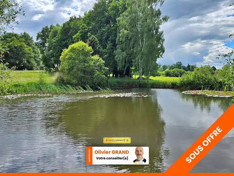 Étang d'agrément de 2,3 ha à Saint-Gence — photo 3