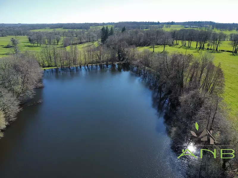Étang de pêche à Mouzon