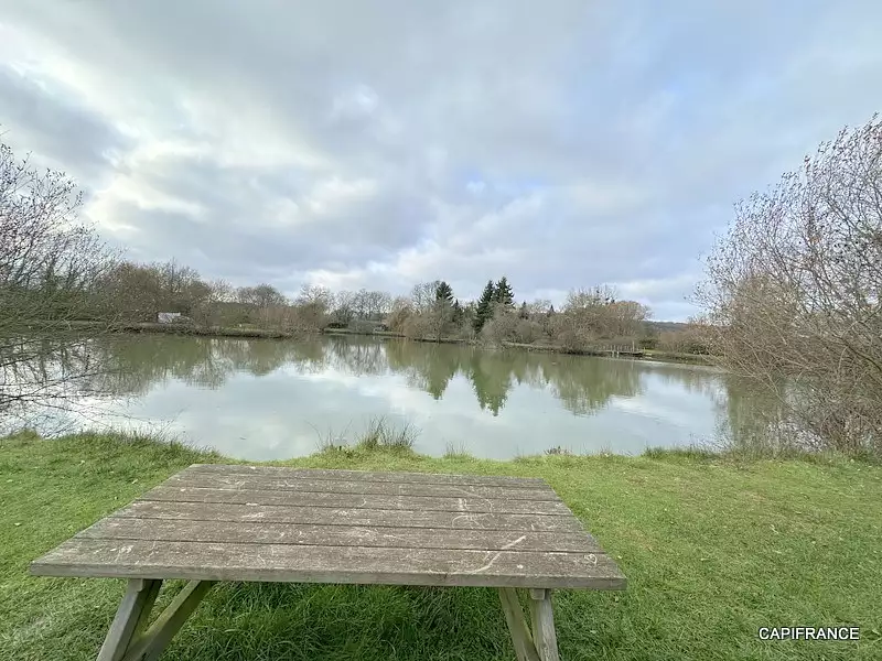 Étang de pêche à Lamnay — photo 2