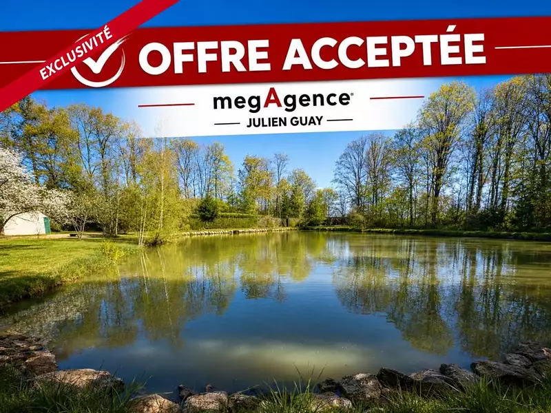 Étang d'agrément à Saint-Cosme-en-Vairais — photo 4