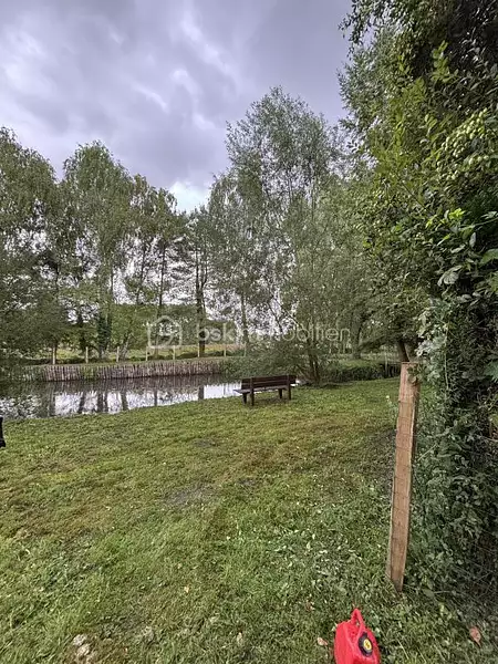 Fishing lake with new pontoon in the Loire Valley, Sarthe — photo 5