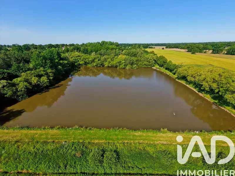 Private fishing lake, 1.5 ha in Mayenne, Pays de la Loire — photo 2
