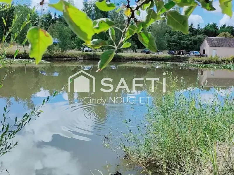 Étang de loisir à Noyen Sur Sarthe (72) — photo 2