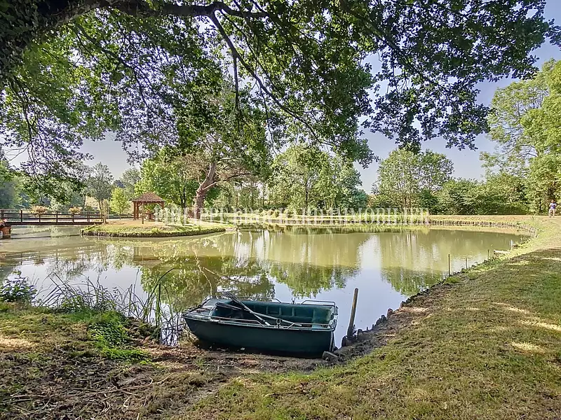 Fishing lake with island, 1 ha in Vendée — photo 4